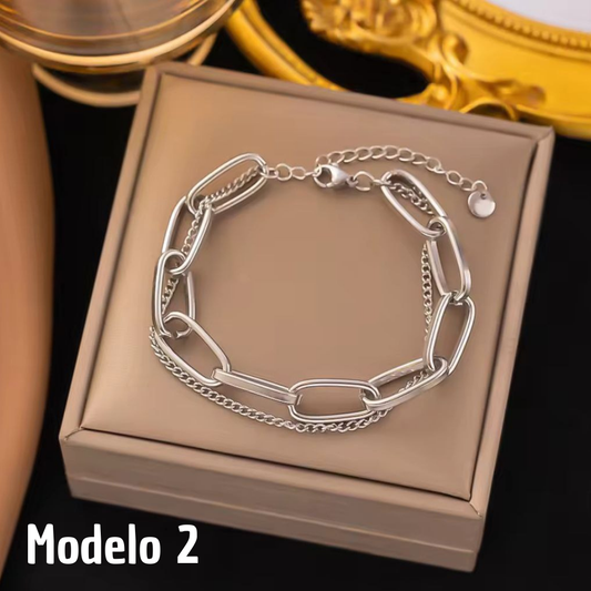 Pulseiras Duas volta borboleta